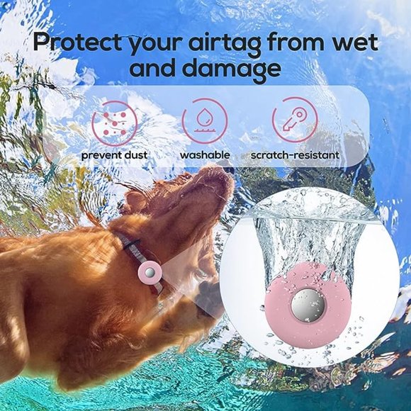 TYPECASE 2 Pack -  Pet Collar Holder for AirTags  NEW!!! - Picture 6 of 14